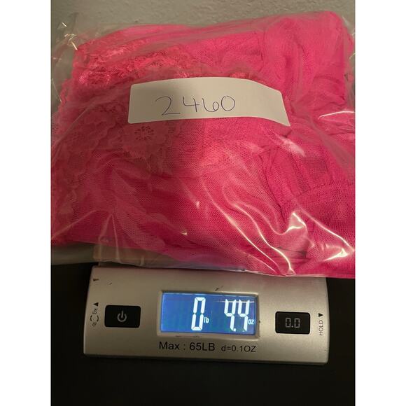 Free People Womens Skirt Size XS Hot Pink Mesh Lace Tiered Pull On Fairy Boho - Picture 7 of 7